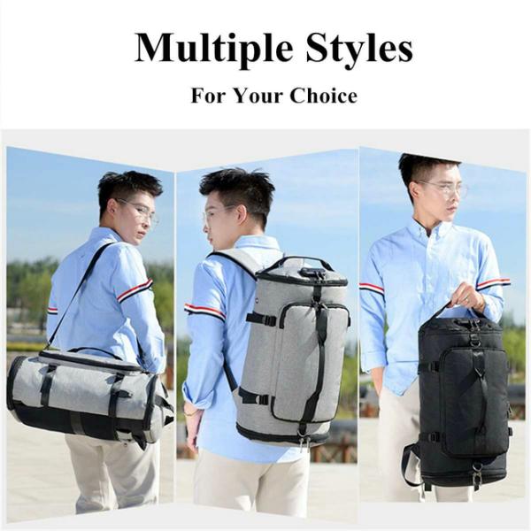 Men's Stylish Travel Backpacks Multi Functional For Business Trips / Weekend Getaways