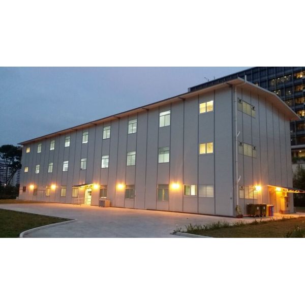 Q355B Steel High Rise Prefab Multi-Story Steel Structure Frame Apartment
