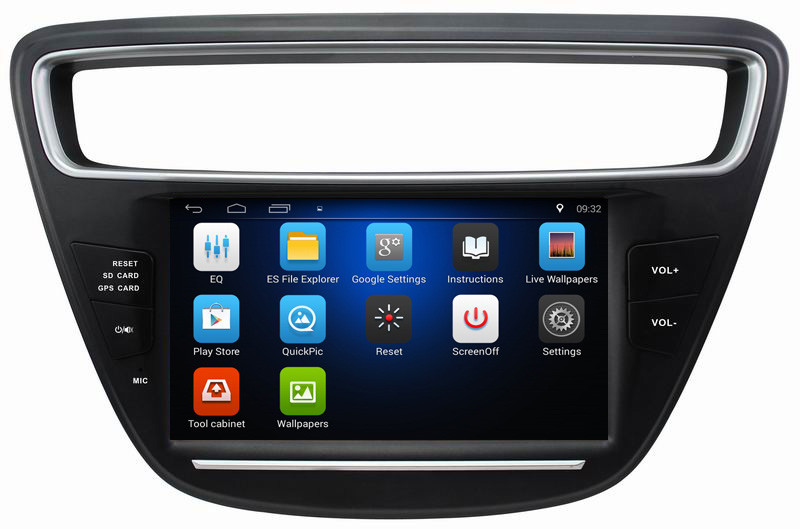 Ouchuangbo car radio multimedia android 8.1 for Chevrolet Lova 2016 with Bluetooth USB wifi gps navigation 1080 video
