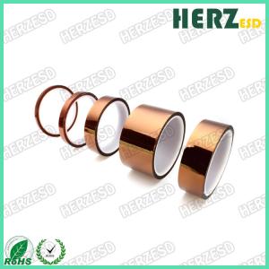 Quality Kaptone ESD Antistatic Polyimide Film Tape Heat Resistance wholesale