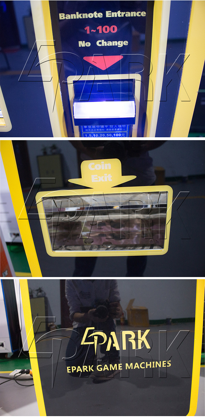 Game Center Card System Self Service Machine Fits All Types Of The Ticket
