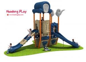 China Handstand Dream Cloud Kids Outdoor Playset , Kids Playground Slide Customized Color on sale