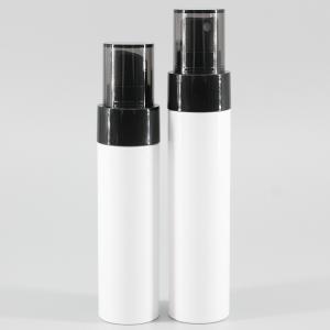Quality White Cylinder 12g 70ml PET Plastic Spray Bottle wholesale