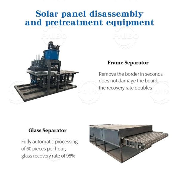 Eco-Friendly PV Modules Recycling Machine Powered by Engine Oil Recycling Technology