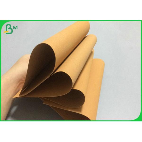 Water Resistant 0.55MM Thickness Washable Kraft Fabric For Ipad Bag Making 