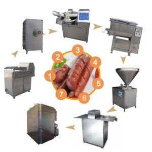 Automatic Stainless Steel Sausage Making Machine Industrial Sausage Stuffer
