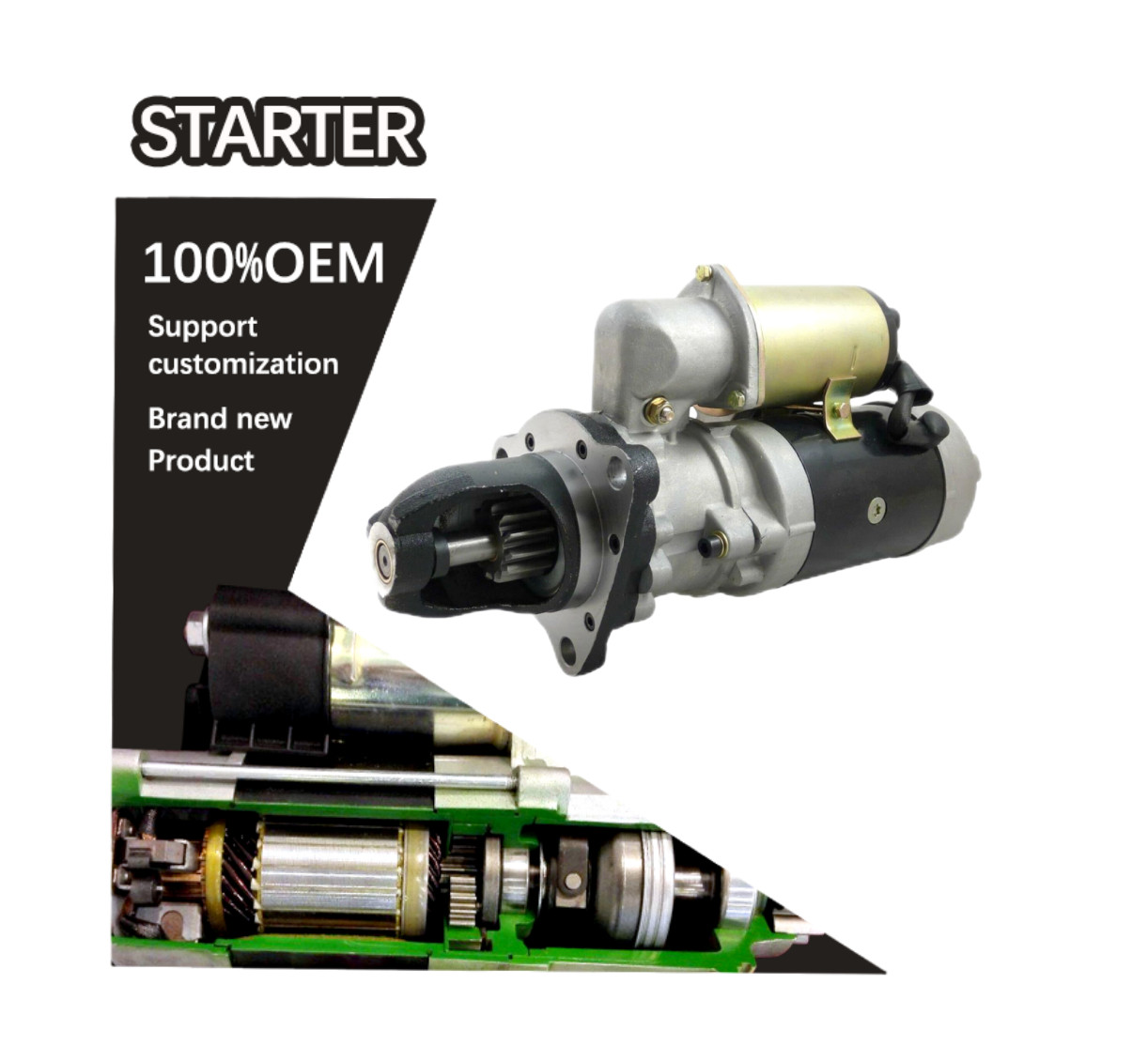 24V 11T CW STARTER Cummins QSK23 Diesel Engine 4396011 C4396011 QSK23 heavy machine