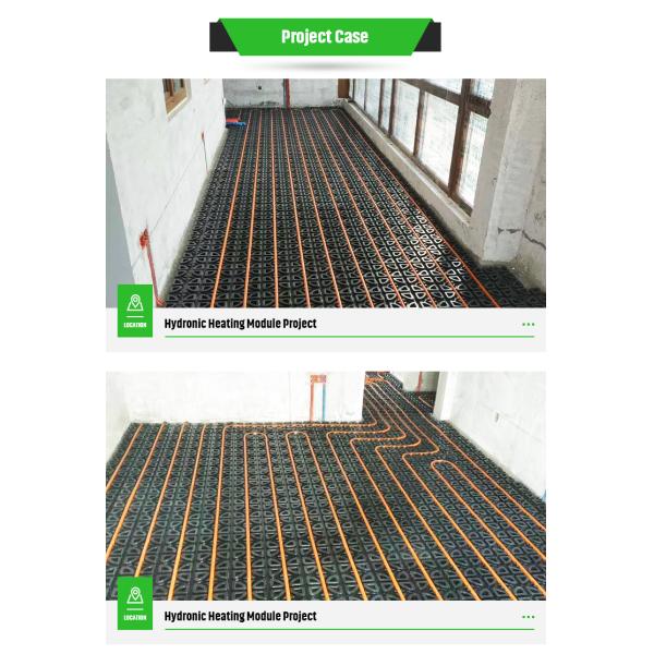 Graphic Design Floor Heating Parts For Water Underfloor Heat System
