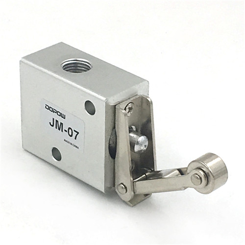 Quality White JM-07 Roller Pneumatic Air Valve Reduce Noise / Pollution wholesale