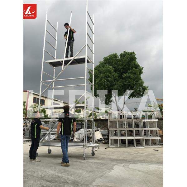 Folding Step Bench Working Platform Aluminum Alloy 6082 T6 Protable Work Bench