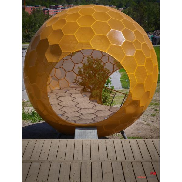SCULPTURE of Park Amusement Facilities for Outdoor Children's Playground Construction