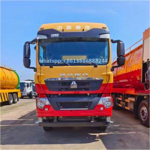 SINOTRUCK HOWO 8*4 33000 Liters Cleaning Sewage Suction Truck Vacuum tank Truck