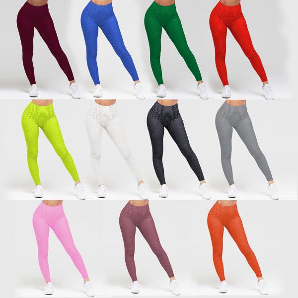 HEXIN Multi Colors High Waist Yoga Leggings for Sustainable AS SHOW Workout Suit