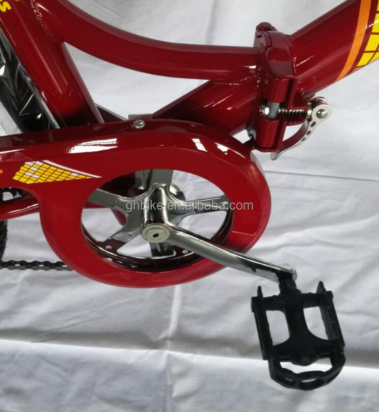 20inch Small Size Folding City Bike with Steel Crankset and Ordinary Pedal included