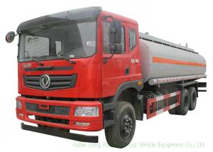 Quality DFAC 6 X 4 Fuel Delivery Truck / Mobile Fuel Bowser 22000L High Capacity wholesale