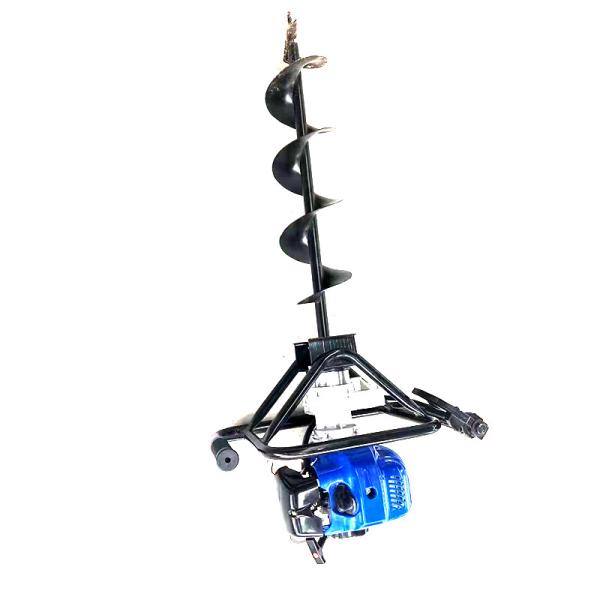 Cheap ODM Gas Post Hole Digger 100mm Handheld Gasoline Earth Auger CE for sale