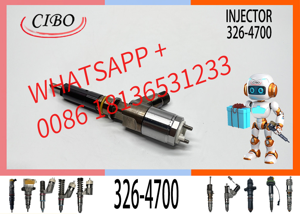 Excavator fuel injector 10R-7676 10r7675 320d injector 326-4700 for c6.4 injector