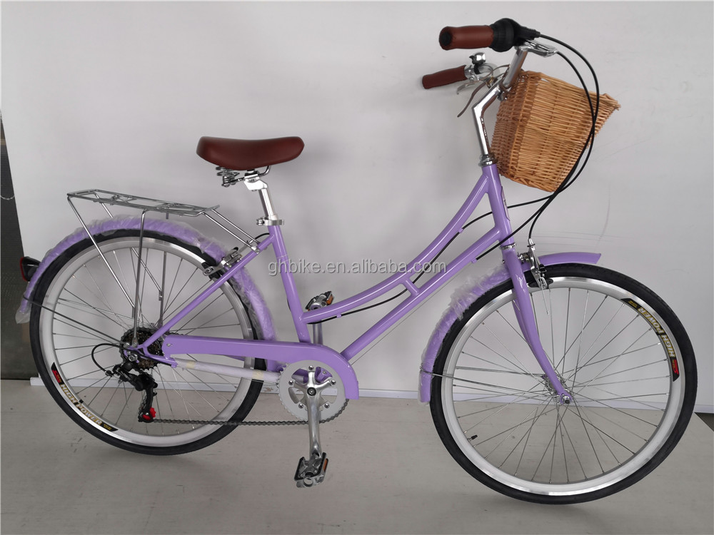 Ride in Style Men's Vintage Single Speed Bicycle with Steel Fork and Kenda 700C Tires