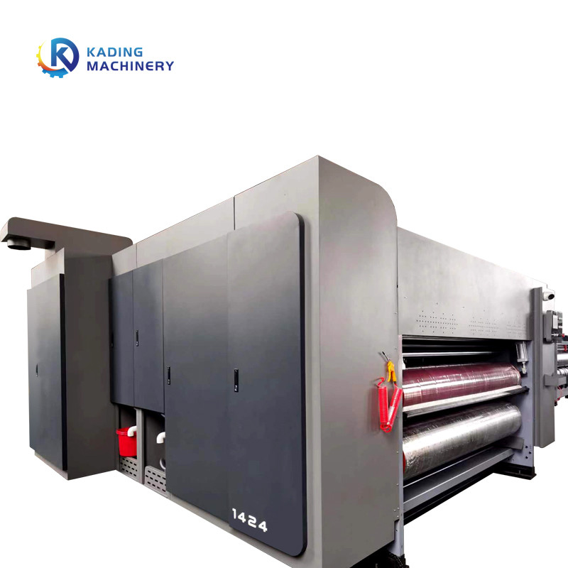 Plc Control Caton Box Die Cutting Machine With High Speed For Corrugated Paperboard