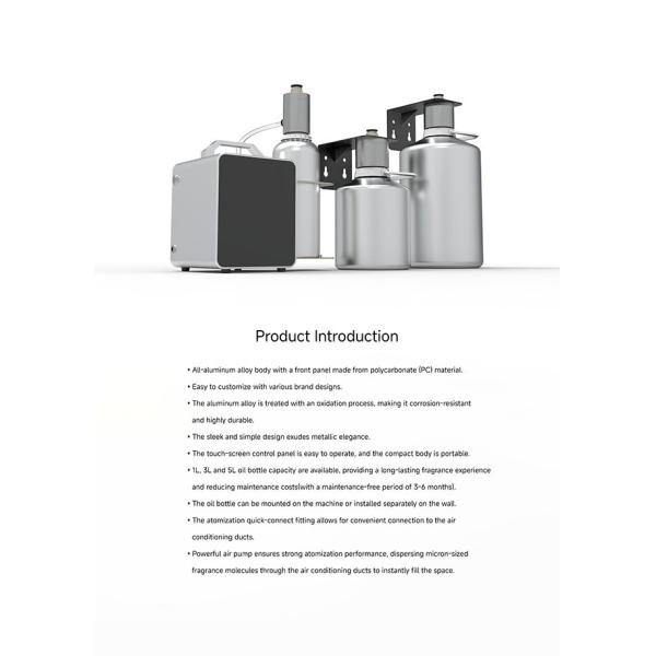 SA10 1L 3L 5L Scent Air Diffuser Machine , Smart Home Aroma Diffuser Machine