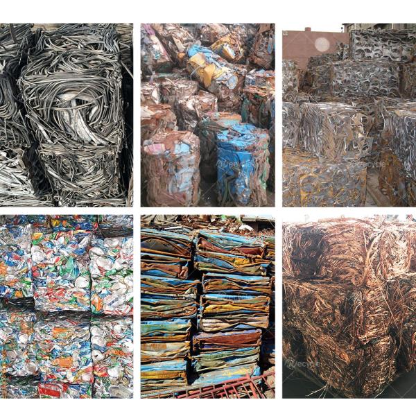 Factory Price Y81-400 Horizontal Hydraulic Compressor Scrap Metal Baler Machine For Recycling