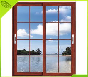 Quality Interior Aluminum Sliding Double Tempered Glass Window wholesale
