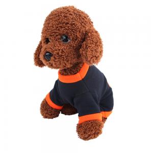 Quality Orange / Black Color Halloween Dog Sweaters High Flexibility 20 - 37CM wholesale