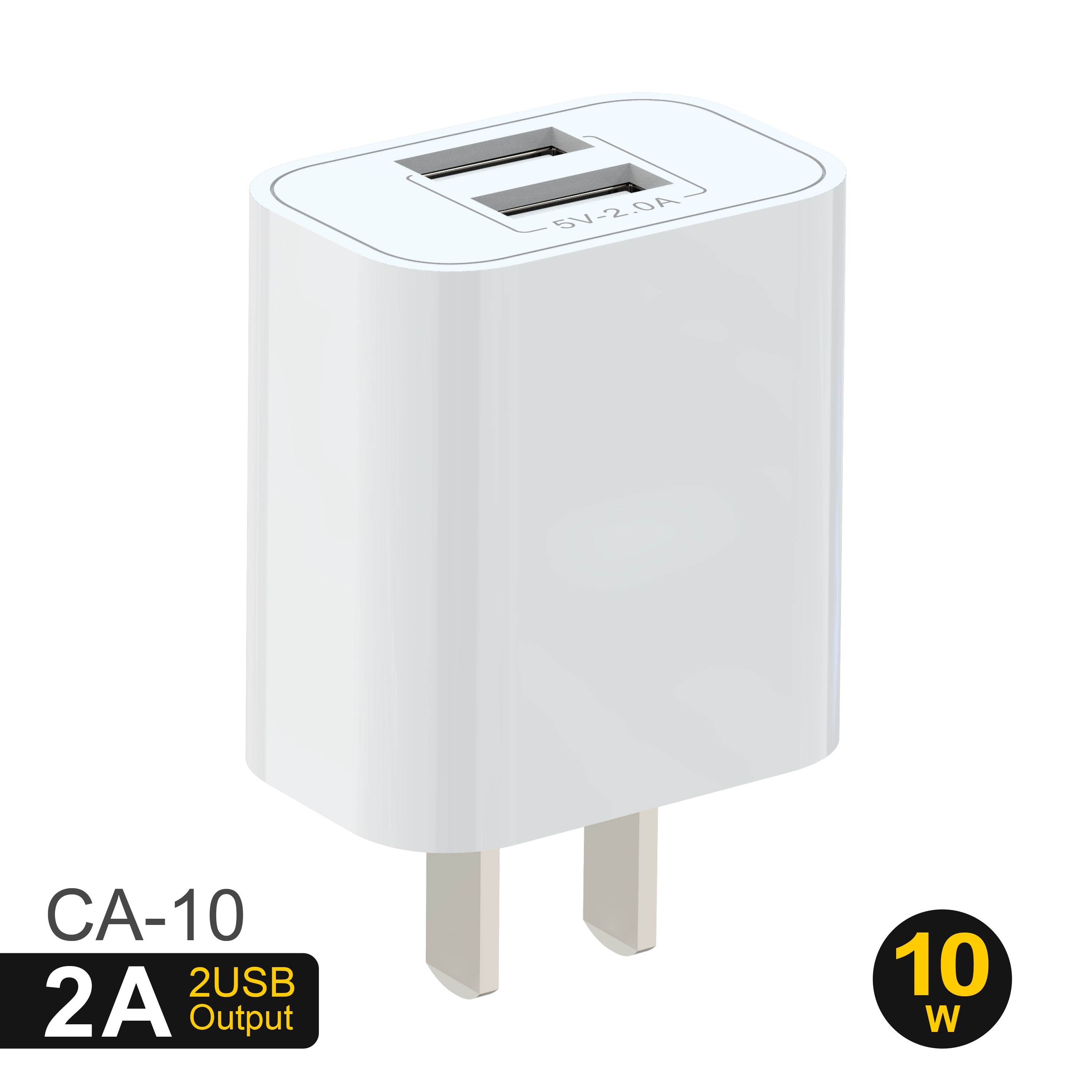 SZTY PC 94 V0 Double USB Wall Charger Intelligent Balance