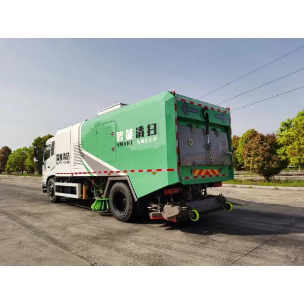 Pure Electric Road Sweeper With High-pressure Water Flushing Function for Airport Road Cleaning