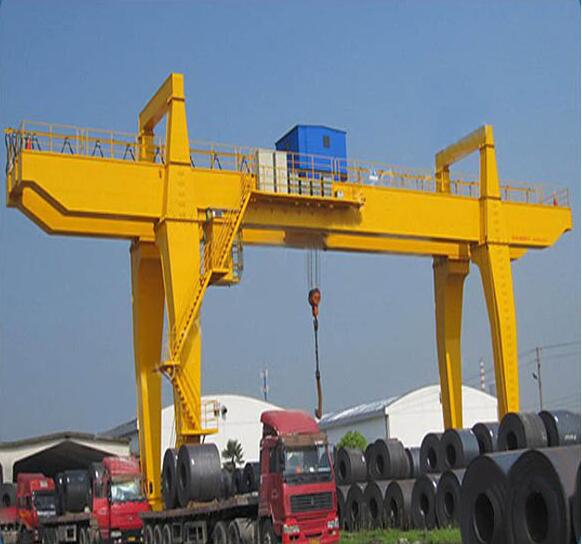 Yuantai Heavy duty electric travelling double beam / double girder gantry crane