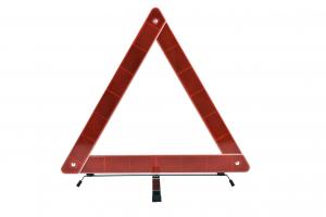 China Deep Red Color Emergency Triangle Reflector Kit Road Safety Triangles on sale