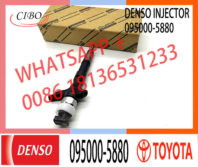 9709500-588 common rail injector 095000-5881 23670-30050 for TOYOTA 2KD-FTV diesel fuel injector 23670-30050 095000-5880