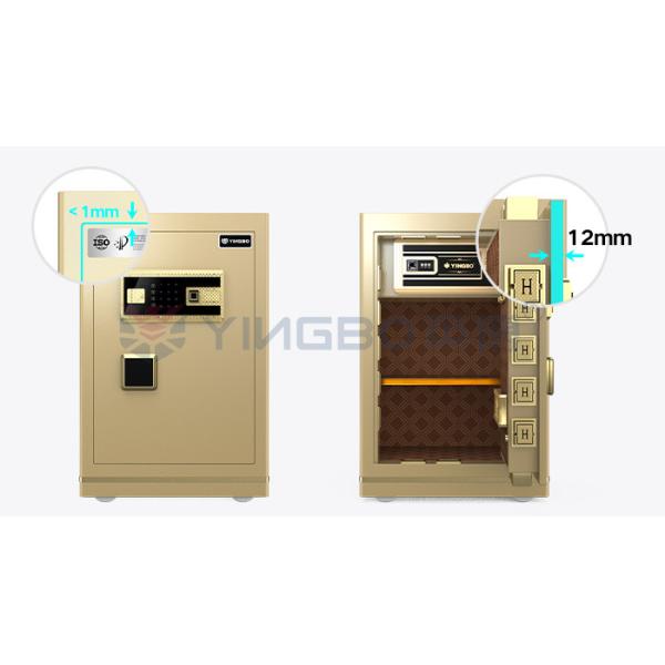 Semiconductor Fingerprint Safe Box Solid Steel For Office Security YB/N7-60