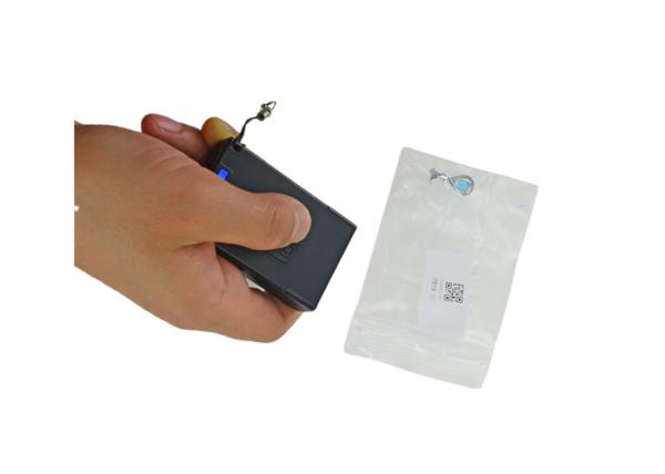 Cheap Handheld Ring Scanner Mini Wireless Android 2D Bluetooth Barcode Scanner for sale