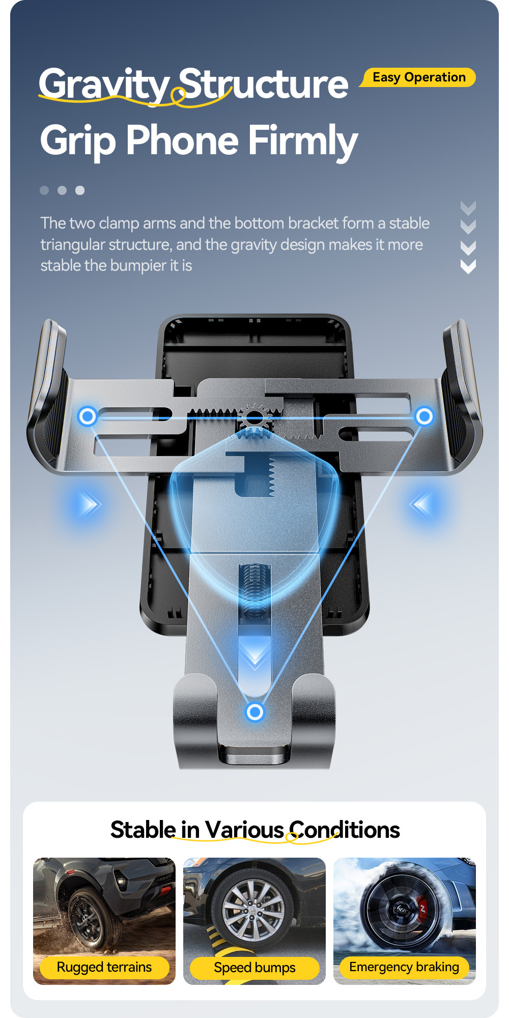 ESSAGER ES-ZJ32 360 Rotating Air Vent Car Mount Mobile Phone Holder Stand