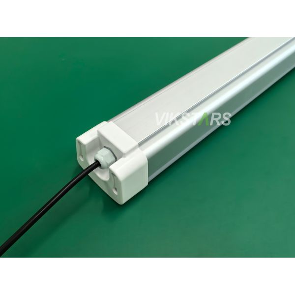 72W Suspended LED Linear Light IP65 120lm/ W Saves Energy For Half Open Hall