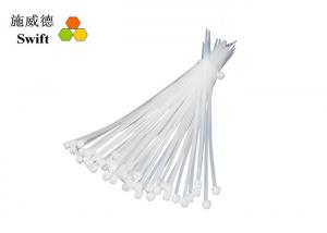 China White Color T25120 Zip Nylon Cable Ties Material Nylon 66 Reach RoHS Certificated on sale