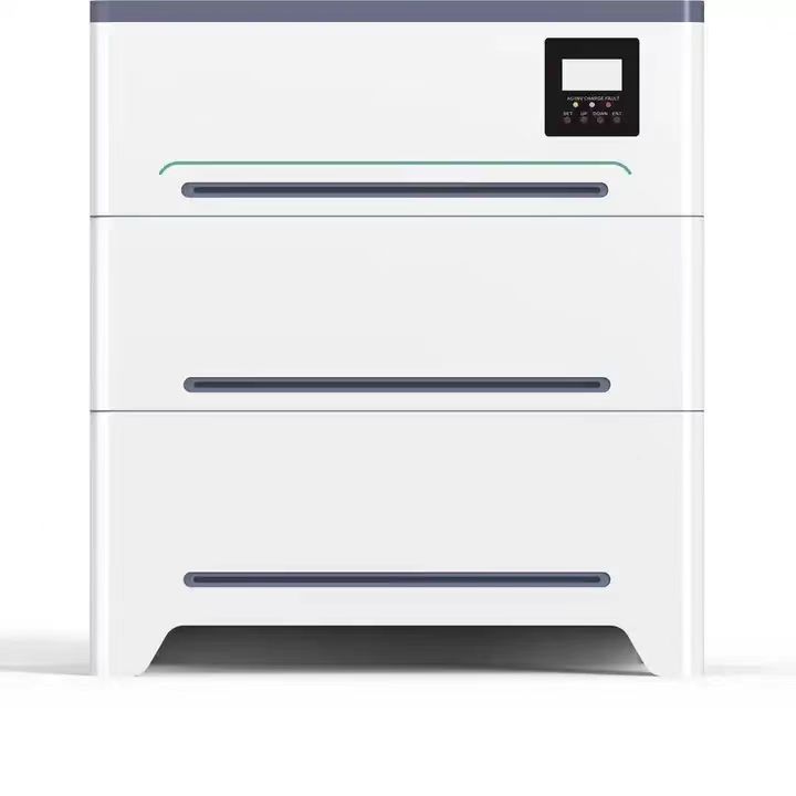 Solar Energy Storage System with Built-in Inverter White color Efficient Power Solution LFP 51.2V 100Ah All-in-One for Home and Business Use