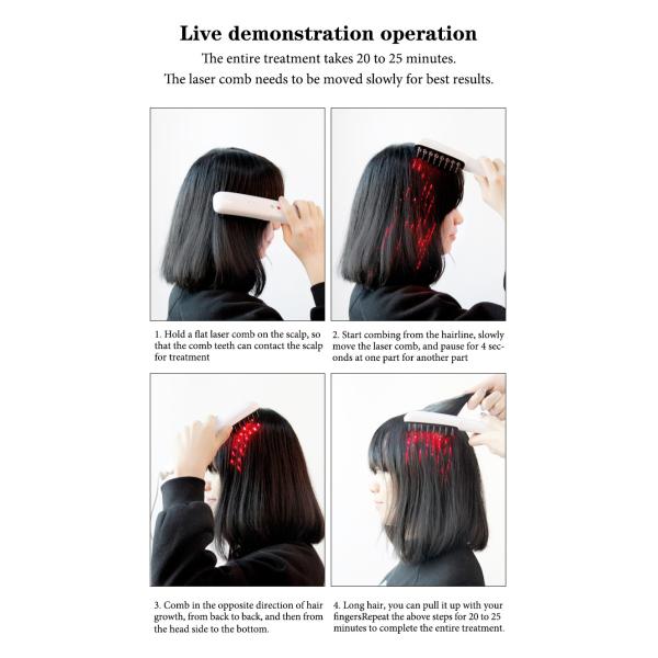660nm Diode Laser Hair Growth Machine , Anti Hair Loss Treatment Machine
