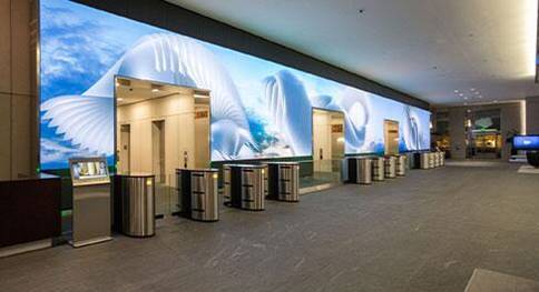 Ghalo Series 1000*250mm 750*250mm Indoor HD LED Video Wall P1.5 P1.953mm Various Shapes