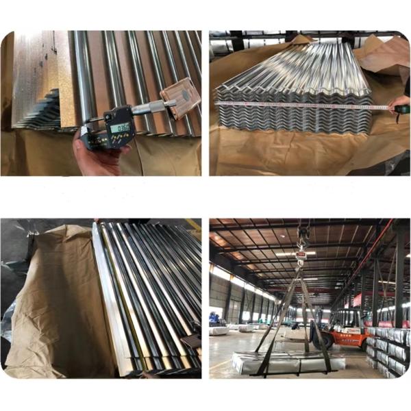 High Precision Galvanized Steel Sheet Plain For Corrugated ASTM A29 4mm
