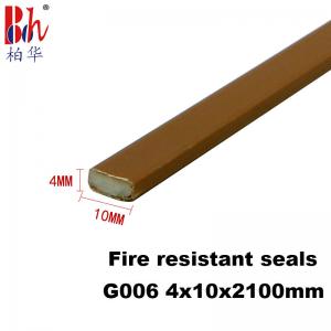 Quality CE Certificated Fire Resistant Seals PVC Shell Sodium Silicate Filling wholesale