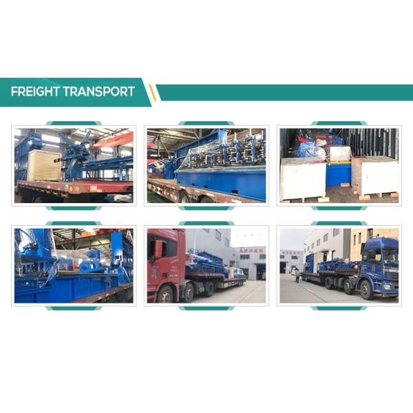 Iron Erw Pipe Manufacturing Machine 500kw PLC control