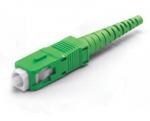 Duplex Fiber Optic Connector , Green SC APC Fiber Connector for Test