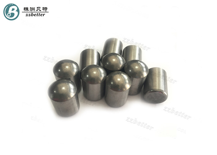 YG6 / YG8 Parabolic Tungsten Carbide Buttons , Rock Drilling / Well Drilling Tools