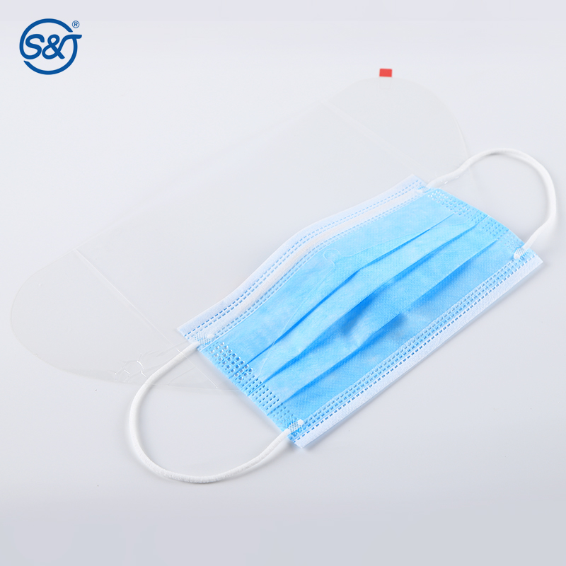 Disposable Personal Non Woven Disposable Face shield Wholesale 3 Layers Disposable Face mask