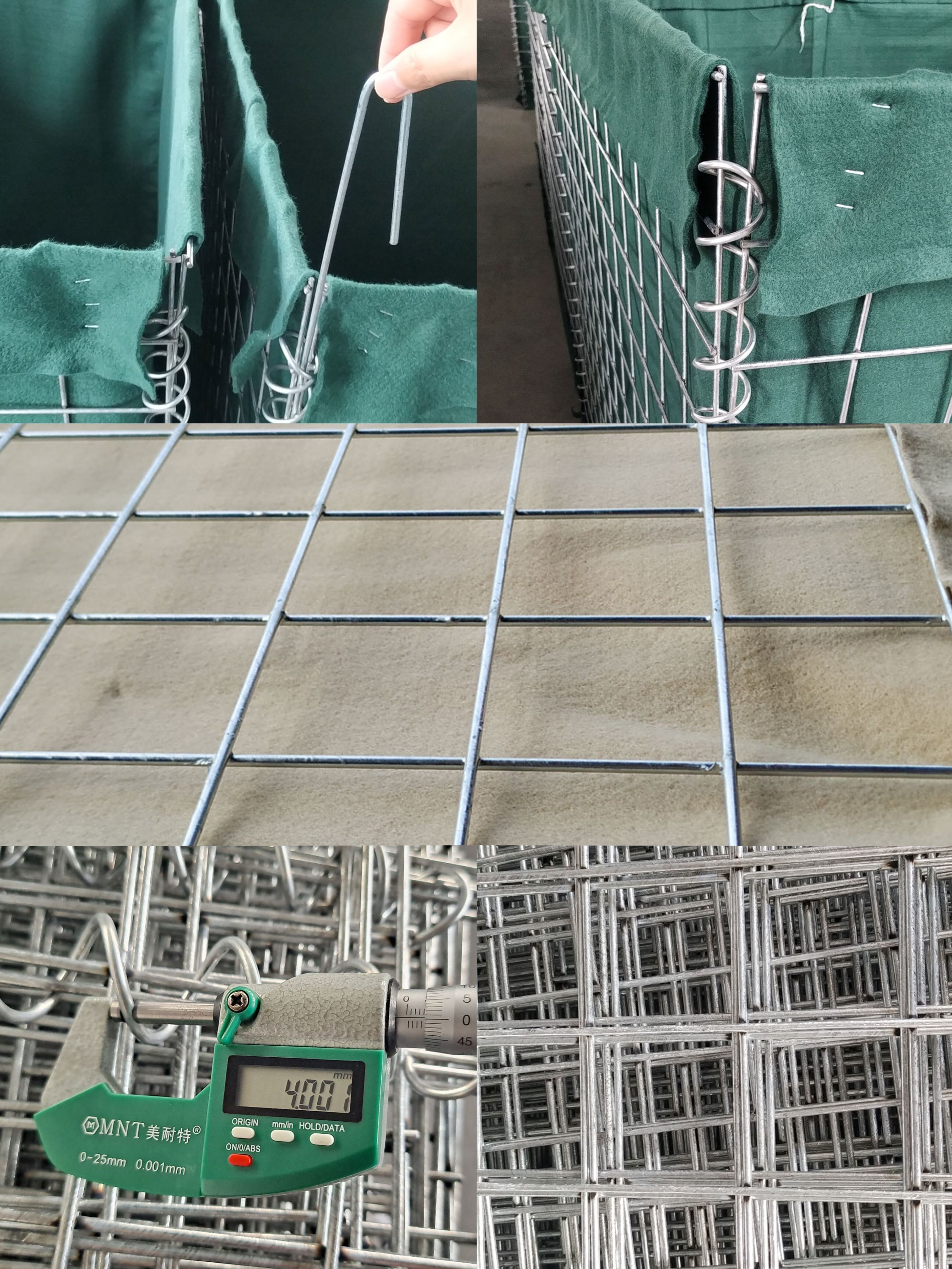 ISO CE Anti Corrosion Military Sand Wall Hesco Barrier High Durability