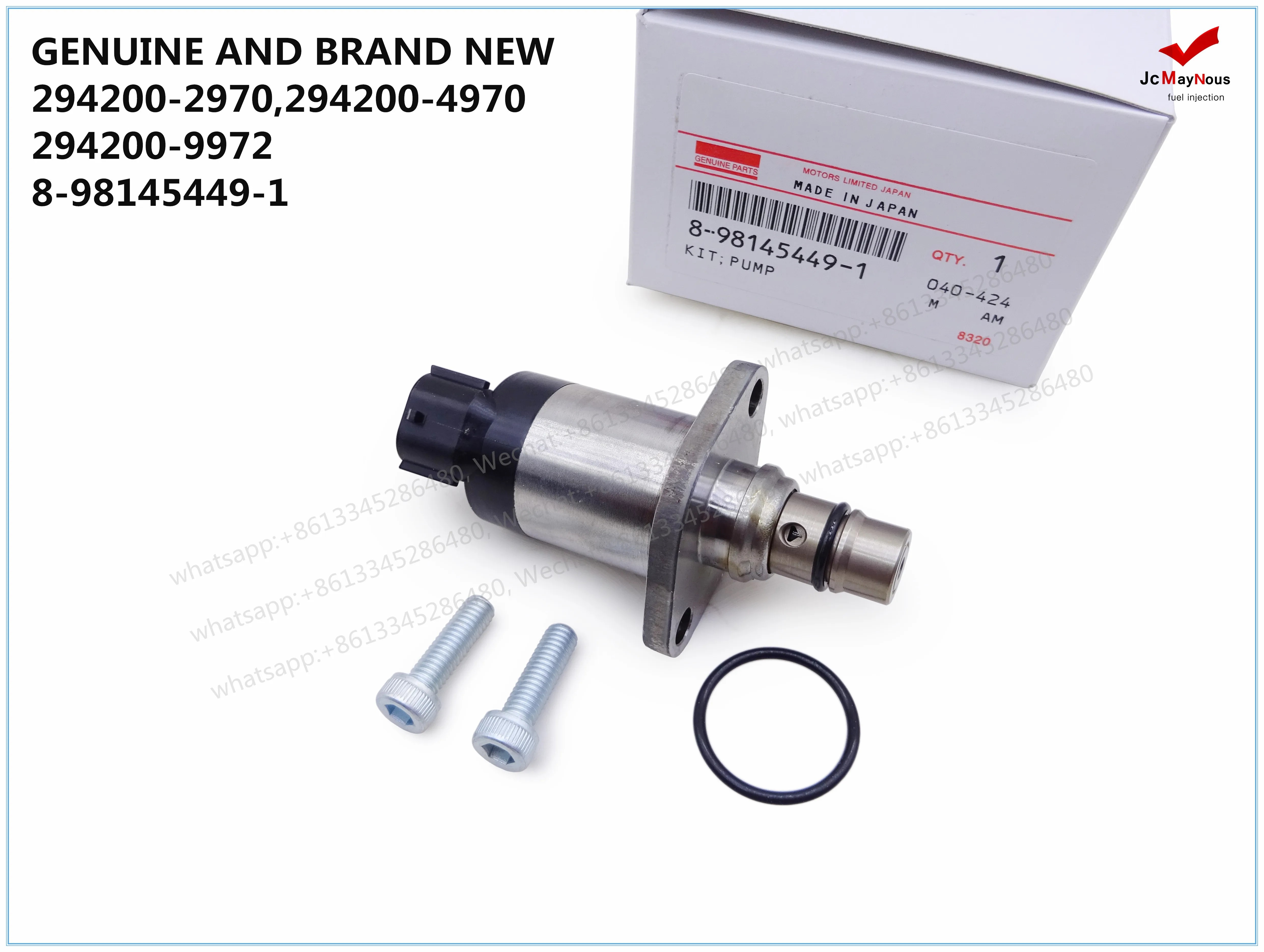 GENUINE AND BRAND NEW SUCTION CONTROL VALVE,SCV 8-98145449-1 294200-2970 294200-4970 294200-9972