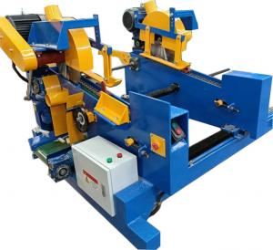 China Automatic Wood Plank Edge Cross Cutting Double End Trim Saw Machine on sale