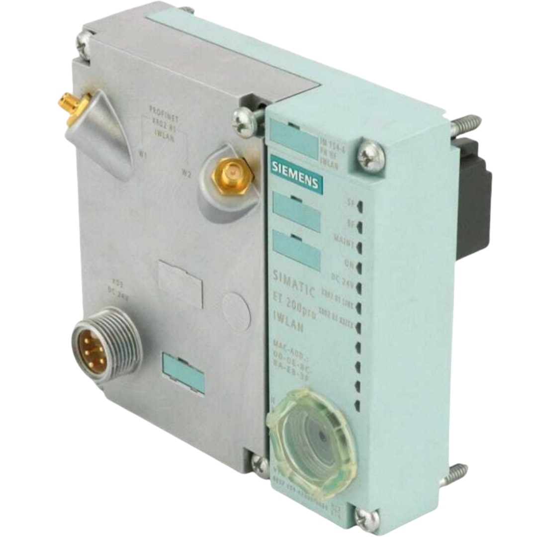 SIEMENS 6ES7154-6AB00-0AB0 SIMATIC DP, PROFINET IM154-6 PN IWLAN HIGH FEATURE F. ET200 PRO, WITH CONNECTION MODULE IWLAN INCL. TERMINATION MODULE, NO